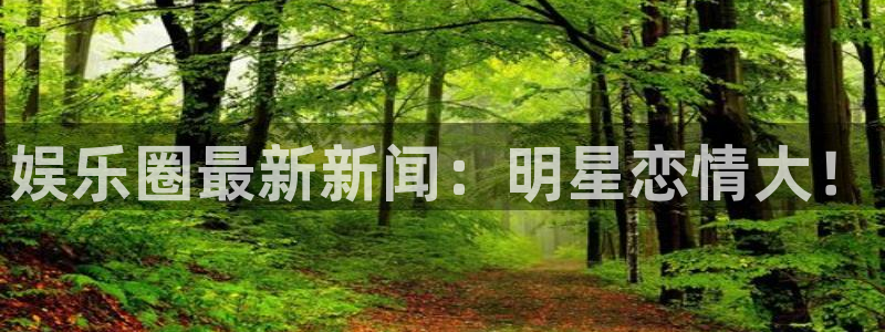 汇赢国际入：娱乐圈最新新闻：明星恋情大！