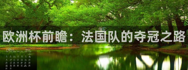 珠江汇赢1号：欧洲杯前瞻：法国队的夺冠之路